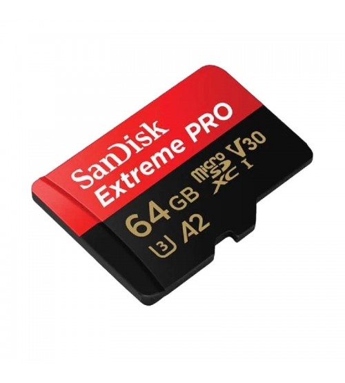 SDSQXCU - SanDisk Extreme Pro MicroSD 64GB A2 200MB/s V30 U3 4K